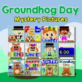 Color By Number Pages For Wall Display, Groundhog Day Myst