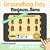 Groundhog Day Open-Ended Reinforcer Game | BOOM CARDS™️ Sp