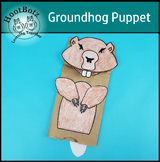 Groundhog Day | Paper Bag Puppet | Craft | Easy | Low Prep