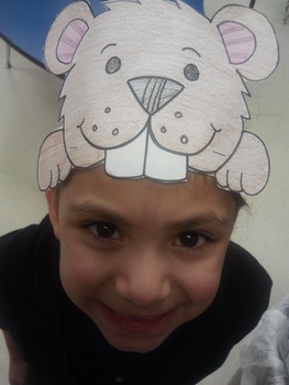 Groundhog Day Pattern Hat by ABC Bilingual Patch | TpT