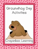 Groundhog Day Patterns, Writing Practice, and Learning Centers