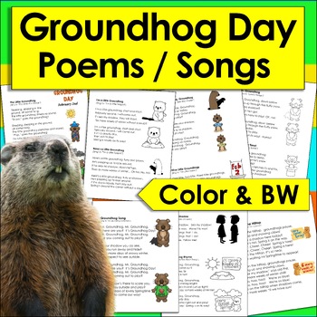 Groundhog Day Activities: Poems and Songs for Shared Reading and Fluency