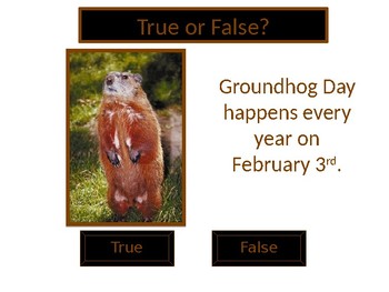 Groundhog Day Powerpoint Lesson And Interactive Quiz By Powerpoint Maniac