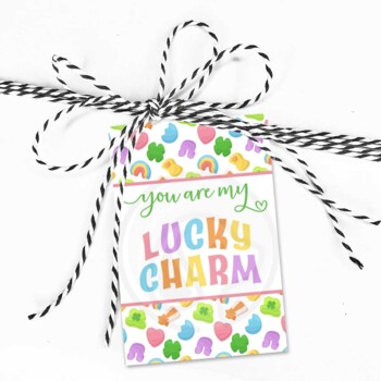 Preview of Lucky Cereal Gift Tags for St Patrick's Day or Valentine's Day