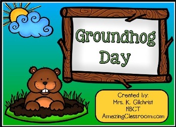 Preview of Groundhog Day Promethean Activinspire Flipchart Lesson