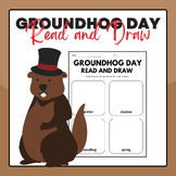 Groundhog Day Read and Draw | Groundhog Day Activities