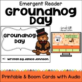 Groundhog Day Printable Readers & Boom Card Digital Versio