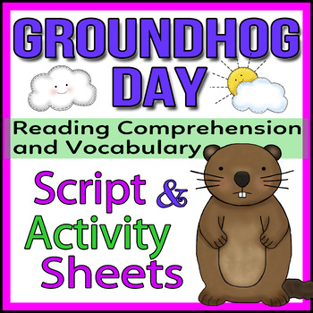 Preview of Groundhog Day - Readers Theater Holiday Script, Reading & Activity Packet
