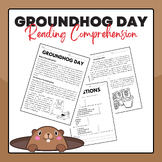 Groundhog Day Reading Comprehension Activity