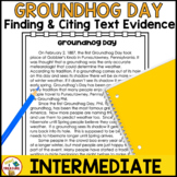 Groundhog Day Reading Passage | Finding and Citing Text Evidence