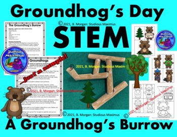 groundhog burrow
