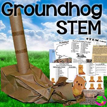Preview of Groundhog Day STEM - Animals in Winter