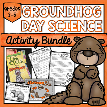 Preview of Groundhog Day Science Activity Set