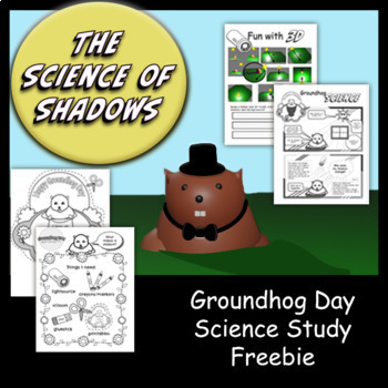 Preview of Groundhog Day Shadow Maker Activity (Pages 1-4)