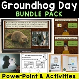 Groundhog Day & Shadows Bundle (Interactive PowerPoint, Pr