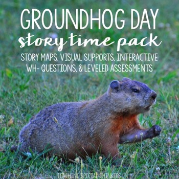 STORY TIME PACK FREEBIE: GROUNDHOG DAY (Book Companions, Story Maps)