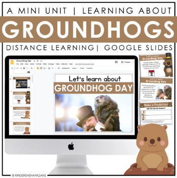 Preview of Groundhog Day | Virtual Google Slides