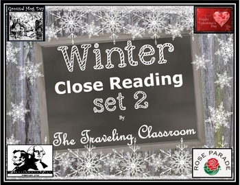 Preview of Winter Close Reading Set 2