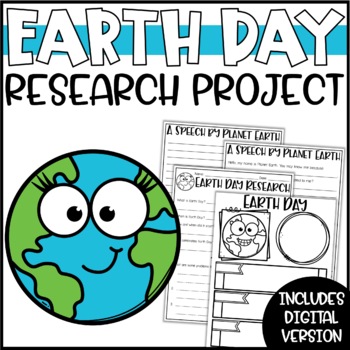 Preview of Earth Day Research Project | Earth Day Poster