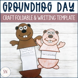 Groundhog Day Writing Craft | Groundhog Day Activity | Gro