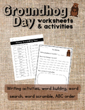 Groundhog Day | activities & worksheets