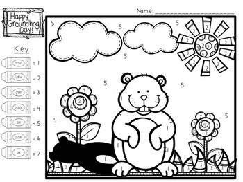 Groundhog Day Coloring Pages By Mrs Sweeney Teachers Pay Teachers