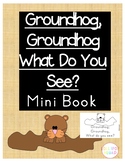 Groundhog, Groundhog What do you see? Mini Book