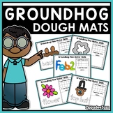 Groundhog Play Dough Mats Activities