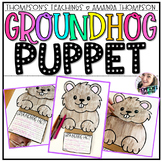 Groundhog Puppet Craft| Nonfiction Craft | Groundhog's Day