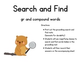 Groundhog Search and Find Center compound word and gr - CC