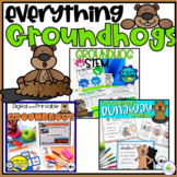 Groundhog Themed Activities Bundle | Groundhog's Day Activities