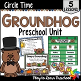Groundhog Unit | Activities for Preschool and Pre-K