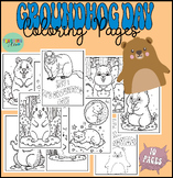 Groundhog day Fun woodchuk Coloring Pages-Groundhog breave