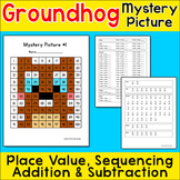 Groundhog Day Math Hundreds Chart Mystery Picture