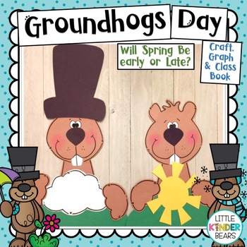 Preview of Groundhog's Day Craft & Graph