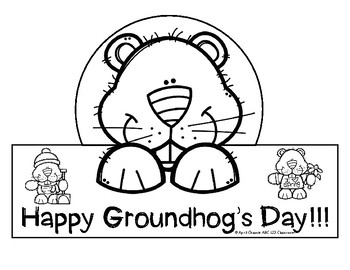 Groundhog’s Day Hat , Color Sheet, and More Freebie!!! | TpT