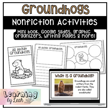 Preview of Groundhog's Day: Nonfiction Book & Research Activities