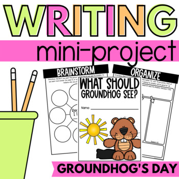 Preview of Groundhog's Day Opinion Writing | 2nd Grade