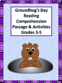 Groundhog's Day Reading Comprehension Passage and Activities