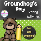 Groundhog's Day Writing Activities Prompts, Organizers, Ru