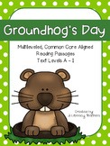 Groundhog's Day!: CCSS Aligned Leveled Reading Passages an