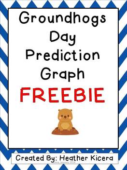 Preview of Groundhogs Day Prediction Graph FREEBIE