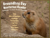 Groundhogs- Nonfiction Book for Emergent & Early Fluent Readers