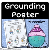Grounding Poster Freebie - Mindfulness Activity