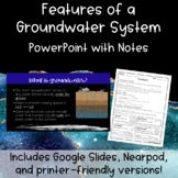 Groundwater PowerPoint with Notes (Includes Google Slides 
