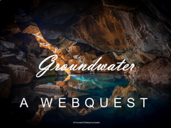 Preview of Groundwater Webquest (Water Cycle and Earth Science)