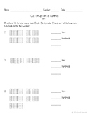 Group 10's as 100's Quiz 2.NBT.A.1 (with answer key!)