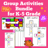 Group Activities Bundle for Grades K-5