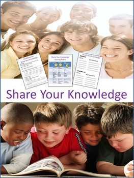 Preview of Group Activity Share Your Knowledge