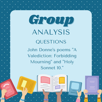 Preview of Group Analysis Questions: For John Donne Poetry Lesson Plan 